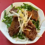【お値下げ！】ニラレバ定食（喜多方ラーメン高蔵）