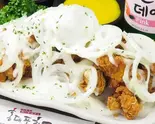 サワクリームオニオンチキン(新大久保韓国横丁 チキン屋)