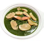 Sag Mushroom Curry (マッシュルームカレー)（インドレストラン ニューカリカ 東中野店）