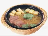 春雨入り牛肉カレースープ（東呉食堂）