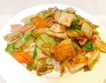 豚バラかけご飯（中国家常菜 祥龍房）