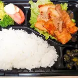 ランチ豚バラニンニク弁当（KitchenBarぐりむ）