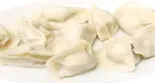豚肉とニラ、エビの水餃子(肉三鲜水饺10個)（四季香上野店）