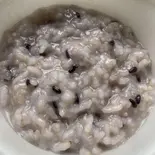 黒米入り分づき米がゆ(醬油あん)（おにぎりや ヤソハチ）