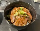 チャーシュー丼（本格焼肉 八勝園）