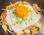 豚ソース焼きそば(月島もんじゃ三九上野2号店)