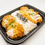 【デカ盛】卵とじ熟成ヒレカツ2枚&卵とじ熟成ロースカツプレート※即席袋みそ汁付(【元祖!デカ盛】どん亭)