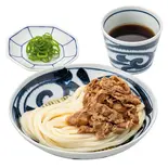 【冷】牛肉ざるうどん(ずずず 東日本橋店)
