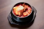 キムチチゲライス付き Kimchi Jjigae Rice set(兄夫食堂 渋谷店)