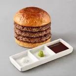 パンと肉トリプルパティ（BRISKSTAND SUIDOBASHI【ブリスクスタンド水道橋】）