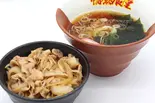 【ごはん大盛り無料】焼肉M丼＆かけそば・うどん（情熱食堂 川口青木店）