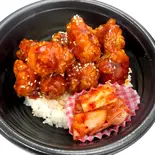 ヤンニョムチキン丼(韓国家庭料理店 ぽちゃぽちゃ)