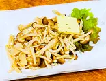 えのきとしめじのバター醤油炒め(餃子工房ちびすけ 十三店)
