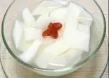 マンゴーベリー杏仁豆腐 fruit almond tofu（金星 ヴィーナス ビューティアサイーフルーツボウル Venus beauty Acai fruit-bowl 北千住店）