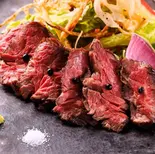 ハラミのタリアータ(イタリアン&ビアガーデン アモーレ 田町店)