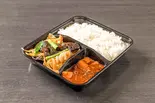 ムーシーロー弁当 Fried Meat and Eggs Box Lunch(大阪王将 川崎駅東口店)