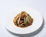 ニラレバ炒め(豆芽炒猪肝)（中国料理 新上海）