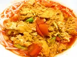トマトと玉子のまぜ米粉麺/西红柿鸡蛋拌粉（桂林米粉麺 米道）