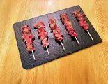 豚はつ 5本 Pork Heart 5pc(肉料理すが本)
