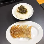 餃子辛子高菜ご飯セット（餃子のてっちゃん）