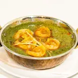 サグプラウンカレーセット Sag Prawn Curry Set（バルサ東千葉）