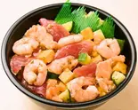 バラちらしカルパッチョ丼(35)（魚丼 福島店）