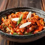 チュクミ(イイダコ)焼き（【サムギョプサル＆韓国弁当専門店】チョデ新井薬師前店）