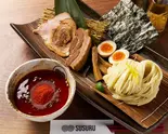 特製 赤辛魚介つけ麺（濃厚魚介だし専門 つけ麺 すする）