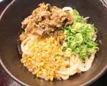 極み牛すきぶっかけ(冷)（かすうどん専門店かすの極み）