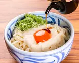 とろ玉生醤油【温・冷】(醤屋万吉のうどん)
