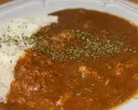 鶏白湯欧風カレー大盛（炭焼き火垂るの）