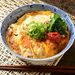 ニラ玉カツ丼（カツ丼屋 八方 平井店）