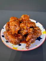 ヤンニョムチキン Lサイズ(200g トッポギ入り) Yangnyeom chicken(L size)（キングケバブ）