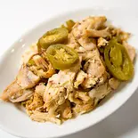 ほぐしチキンのハラペーニョ Shredded chicken jalapeno（ファーマーズチキン西新宿店）