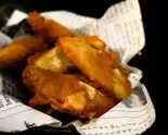 ゴボウ唐揚げ（イタリアンダイニング CREST）