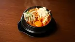 チーズキムチスンドゥブうどん（ソウル美彩スンドゥブ）