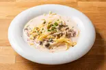 明太子と大葉のクリームソースパスタ（生パスタ・ピザ・リゾット イタリアンバールN(エンネ)）