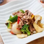 牛肉の黒胡椒炒め(香港菜館)