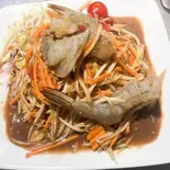 ゾンタムラーオ生えび入りตำลาวกุ้งสด（パッタイ）