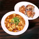 麻婆丼セット(珉珉 曽根崎店)