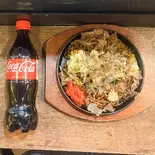 焼きそば+コーラセット（大衆居酒屋かどっちょ）