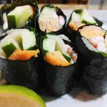 えびとたまごの酢の物（寿司文）