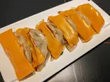 自家手作チーズ焼餃子 手工芝士煎饺（中華ビストロ享京味シャンジィンウェ）