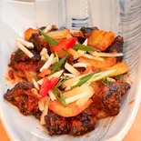 スクティフライ Sukuti Fry（MAJHERI NEPALI RESTAURANT）