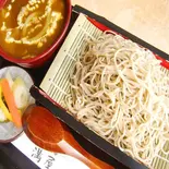 つけカレー南蛮(そば処満屋)