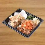 キムチカルビ弁当～唐揚げ付き～（焼肉丼・旨辛うどん すみのえ食堂）