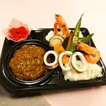 シーフードカレーライス（グランウエルネス中島公園）