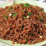 蚂蚁上树(挽き肉入り春雨炒め)（辛苑 上野店）