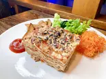 とっておきのラザニア ミニサラダ、ミニポテト付き（ぱすた屋 しかちゃん）