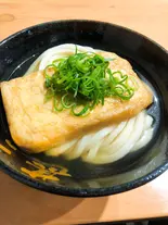 黒糖きつね(冷)(自家製さぬきうどんと肉 甚三 神田店)